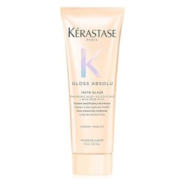 Kerastase Gloss Absolu High-Shine Anti-Frizz Conditioner - Deeply Hydrates & Detangles, Instantly Softens, For Glossy & Bouncy Hair